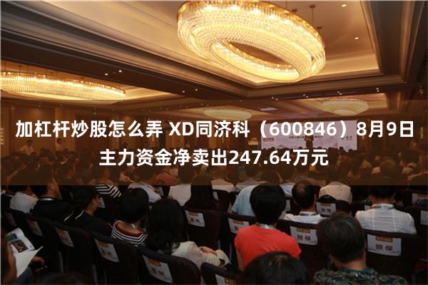 加杠杆炒股怎么弄 XD同济科（600846）8月9日主力资金净卖出247.64万元